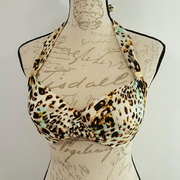 Victoria's Secret Other - Victoria's Secret 32DD Bikini Leopard Print